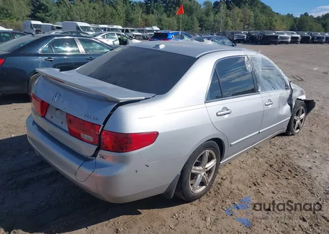2005 Honda Accord 3.0 Ex из США, поврежденный, VIN 1HGCM66535A053673